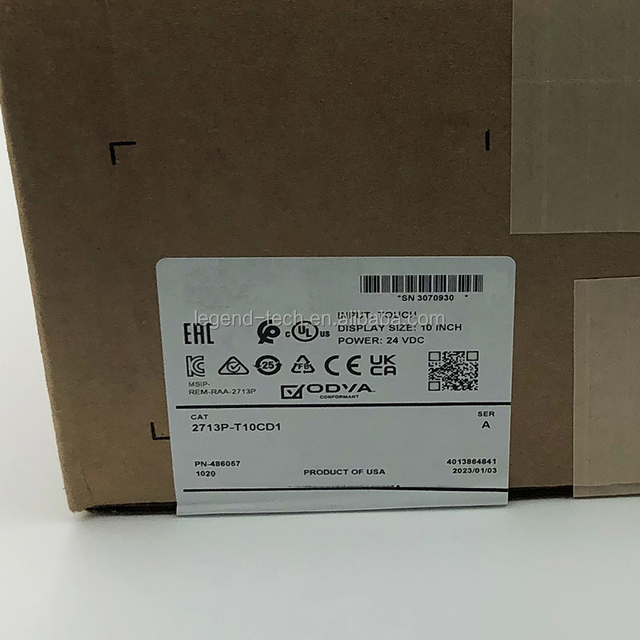 2713P-T10CD1 Touch Panel HMI 10in Graphic Terminal 100%Brand;100% Original Package;100% New 2713PT10CD1
