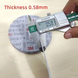 Disco <span class=keywords><strong>de</strong></span> Pulido Transparente <span class=keywords><strong>3M</strong></span> Trizact 02088, Esponja <span class=keywords><strong>de</strong></span> Lijado con Flocado, 6 Pulgadas, Autoadhesivo, Grano <span class=keywords><strong>1500</strong></span>, Papel <span class=keywords><strong>de</strong></span> <span class=keywords><strong>Lija</strong></span> para Lijado en Seco y con <span class=keywords><strong>Agua</strong></span> - Product Image 4