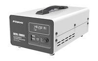 Stabilisateur de tension automatique monophasé de précision série Pitbull SOE, régulateur AC 220V haute efficacité AVR avec affichage LED pour la maison