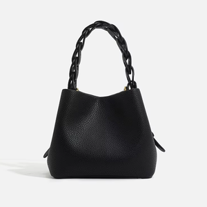 中国制造商批发定制2026年高端PU皮包时尚单肩包女士手提包女式水桶包 - Product Image 5