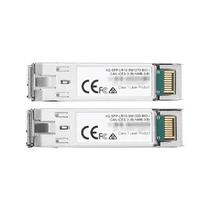 10 جم بيدي SFP + 1330nm-TX/1270nm-RX 10-dom smplex LC SMF km