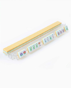 Juego <span class=keywords><strong>de</strong></span> Mahjong Personalizable <span class=keywords><strong>de</strong></span> 160 Piezas <span class=keywords><strong>de</strong></span> Cristal y Acrílico, Diseño <span class=keywords><strong>de</strong></span> Lujo, Portátil, Plegable, para <span class=keywords><strong>4</strong></span> Jugadores - Product Image 4