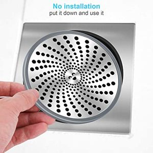 Couvercle de drain de sol circulaire en SUS 304 pour tuyau de drainage de salle de bain - Product Image 4