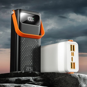 Batterie externe portable d'extérieur PD 22,5W à charge ultra-rapide 60000mAh 80000mAh avec 4 sorties USB, lumière LED et affichage numérique - Product Image 1