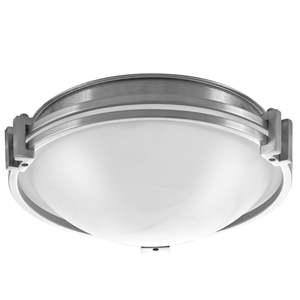 Dự án khách sạn 16 inch chải Nickel ánh sáng Trần acrylic bóng râm và mờ khuếch tán trần gắn ánh sáng đồ đạc - Product Image 2