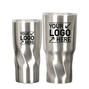 Custom Logo 30 oz 20 oz Beer Stainless Steel <b>Double</b> <b>Wall</b> Twisty Tumbler Insulated Vacuum 20oz 30oz Travel Coffee <b>Mug</b> with Lid - Product Image 1