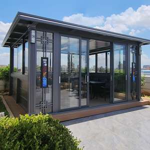 Recintos comerciales Cerrado Café Patio Techo retráctil Piscina Cubierta Sunroom - Product Image 5