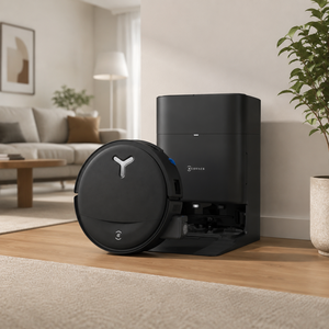T80S Omni Robot Vacuum <b>Cleaner</b> Electric <b>Floor</b> Sweeping Mopping Machine Sonic <b>Mop</b> APP Voice Control 24800Pa Strong Suction Garage - Product Image 2