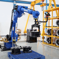 Lengan Robot Industri Yaskawa MOTOMAN GP180 Dengan Gripper CNGBS Sebagai Peralatan Penanganan Material