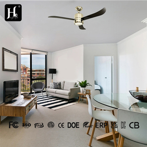 48-inch high-quality <b>ceiling</b> fan with <b>remote</b> <b>control</b>, simple modern <b>ceiling</b> fan with LED <b>lights</b> - Product Image 3