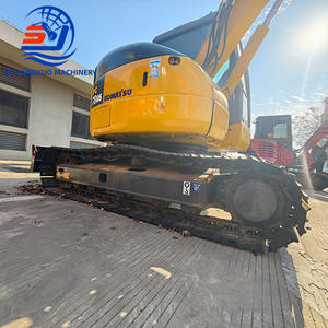 Excavatrice Komatsu PC78US d'occasion avec moteur EPA, chenilles en caoutchouc et lame de bulldozer, certifiée CE pour les travaux de construction et d'aménagement paysager - Product Image 1