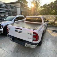 Couverture de benne électrique rétractable en aluminium OEM pour Toyota Double Cab 2016-2024, couvercle rigide à enroulement, étanche et anti-poussière pour pick-up