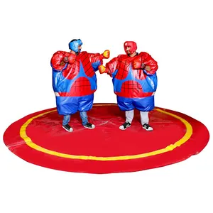 Người Lớn Inflatable Spiderman Sumo Phù Hợp Với Bọt Độn Đấu Vật Phù Hợp Với