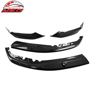 เหมาะสำหรับ BMW G30 ซีรีส์ 5 ปี 17-20 MP สปอยเลอร์กันชนหน้าลายคาร์บอนไฟเบอร์ ABS คุณภาพสูง อุปกรณ์ตกแต่งภายนอก - Product Image 5