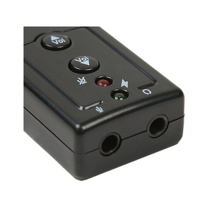 Adaptateur audio USB 7.1 avec micro et entrée jack audio pour ordinateur portable et ordinateur de bureau - Product Image 6