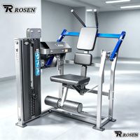 Peralatan Gym Profesional MTS Hammer Strength Pin Loaded untuk Pembakaran Lemak, Penguatan, dan Latihan Otot Perut