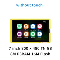Papan pengembangan layar sentuh ESP32S3 7 inci baru modul TFT pintar WIFI ESP32-8048S070C