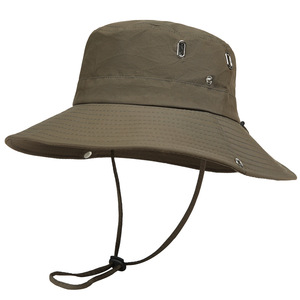 Chapeau de pêcheur en gros, large bord, pour homme, été, pêche, protection solaire, chapeau de sortie - Product Image 2