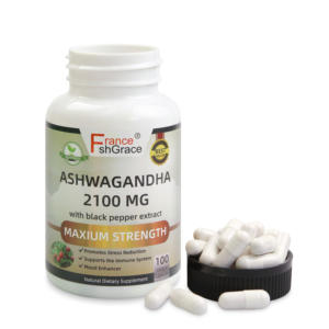 Capsules de racine d'ashwagandha biologique, soutien immunitaire, poivre noir, ashwagandha - Product Image 5