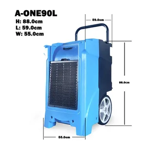 Deshumidificador Portátil AONE-90L, Capacidad Electrónica <span class=keywords><strong>de</strong></span> 90L/Día, Apagado Automático, Funcionamiento Silencioso, Cobertura <span class=keywords><strong>de</strong></span> 1500 Pies Cuadrados para Hogar y Sótano - Product Image 4