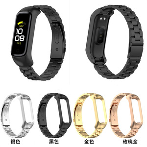 Bracelet de montre pour <span class=keywords><strong>Samsung</strong></span> Galaxy Fit 2 SM-R220, bracelet en acier inoxydable pour <span class=keywords><strong>Samsung</strong></span> Galaxy <span class=keywords><strong>Fit2</strong></span>, bracelet de montre de remplacement Correa - Product Image 6