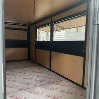 Maison préfabriquée de luxe extensible de 20 et 40 pieds, conteneur modulaire, kit de maisonnette mobile, villa conteneurisée, la mieux notée