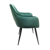 Moda popüler avrupa tarzı kumaş Nordic koltuk kadife ev ofis yemek sandalyesi