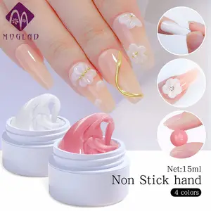 NEW arrive Nail glue solid non-stick hand Builder Nail Art Gel carving shaping paper-free quick extension nail shop dedicated