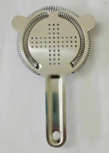 Cuillère à cocktail TOPIN en acier inoxydable de haute qualité, écologique, avec filtre à glace pour barman - Product Image 2