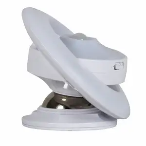 बॉडी मोशन सेंसर एलईडी नाइट लाइट बल्ब यूएफओ आकार का घूमने योग्य सफेद लाइटिंग लैंप