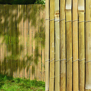 4M Slatted <strong>Bamboo</strong> Fence <strong>Screening</strong> Roll Natural Slat Panel Privacy <strong>Garden</strong> Penal - Product Image 5