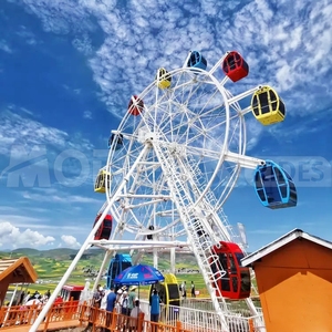Atracciones de feria para adultos, atracciones de parque de diversiones al aire libre, noria pequeña de 20 m en venta - Product Image 2