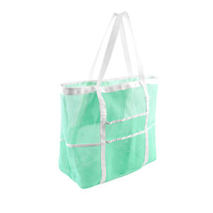 Bolso de verano de moda para niños, bolsa de malla de almacenamiento de juguetes al aire libre y natación de playa de nailon de gran capacidad para compras de viaje - Product Image 6