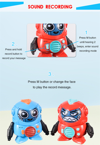 Jibb — Robot changeur vocal, nouvel arrivage, reconnaissance faciale, avec enregistrement vocal et lumière, 2019 - Product Image 2