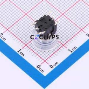K6-6272S03 Tactile Switch SMD Switch ( Operating Force: 1.6N )( Mounting Type: Vertical Mount )( Switch Height: 13mm ) - Product Image 2