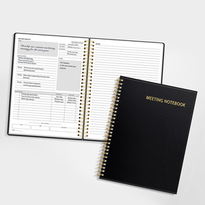 Carnet de réunion professionnel en spirale B5 pour le bureau, carnet de notes exécutif personnalisé à couverture rigide - Product Image 1