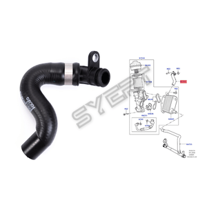 LR001442 tabung selang Radiator pendingin minyak mesin, kualitas tinggi untuk Land Rover 2008-2012 <span class=keywords><strong>3.2</strong></span> - Product Image 1