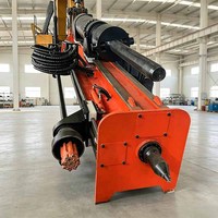 Machine de forage intégrée pour le fendage de roches sans dynamitage
