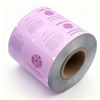 Film plastique laminé imprimé sur mesure pour l'emballage alimentaire, les collations, les biscuits, les cosmétiques - Film flexible haute barrière