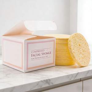 ספוג צלולוז בצפיפות גבוהה, דחוס, ידידותי לסביבה, לניקוי פנים עמוק, פילינג וטיפולי ספא - Product Image 1