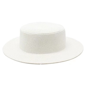 Hot Bán tinh khiết màu Ladies Sun <span class=keywords><strong>100</strong></span>% giấy Panama bãi biển mùa hè bán buôn mũ rơm - Product Image 3