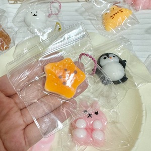 Bolsa Transparente de Expresión, Mini Dumplings Musicales de Presión con Nariz Pequeña, Colgante de Juguete Antiestrés, Regalo de Comida de Juguete, Unisex 14+ - Product Image 3