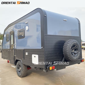 Rimorchio da viaggio completamente attrezzato in alluminio fuoristrada Pop-Up a doppia piega per Camper a cupola - Product Image 3