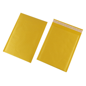 Sac à bulles en papier <span class=keywords><strong>kraft</strong></span> jaune auto-adhésif écologique, enveloppes rembourrées, colis d'expédition, sac d'expédition - Product Image 4