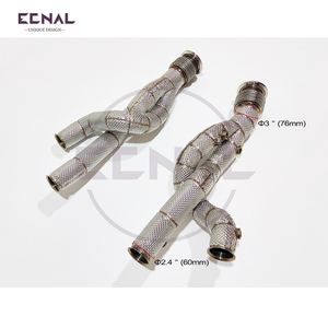 Downpipes de Igual Longitud GINTANI Style para Lamborghini Aventador SVJ LP770-4 LP780-4 V12 6.5L 2017+, Sonido de Escape de Alta Frecuencia - Product Image 2