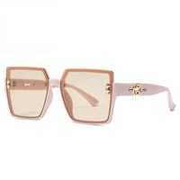 Gafas de Sol de Diseño de los 90, Gafas de Sol Vintage de Marca para Mujer, Gafas de Sol de Gran Tamaño de Moda de Lujo 2024