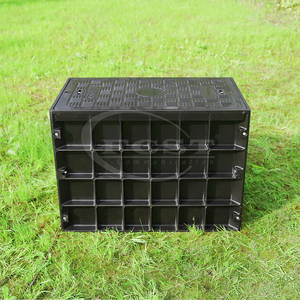 Unterirdischer Glasfaserkabel-Handschacht für FTTH-Nutzung mit Glasfaserkabelschrank - Product Image 4