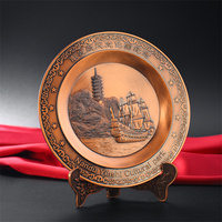 Cadeau personnalisé Usine de Chine Métal gaufré Décor Bronze Plaques commémoratives Plaques commémoratives Plaque de récompense commémorative en alliage de zinc