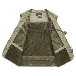 مصور الرجال شبكة البضائع سترة أداة 6XL متعددة الجيوب التصوير لنا التكتيكي المشي لمسافات طويلة - Product Image 3