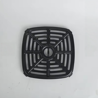 Friteuse à air intelligente 1400W pour la maison, 4-6L, sans huile, électrique, numérique, four à air chaud, pour une cuisine saine